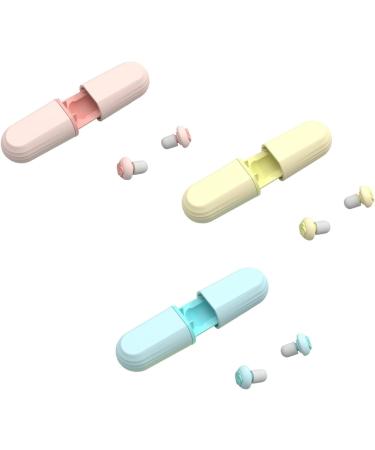 Noise Canceling Ear Plugs for Sleeping & Working | Reusable Silicone Earplugs (6 Pairs Blue) - Best Noise Reduction Solution - Buy Online on GoSupps.com