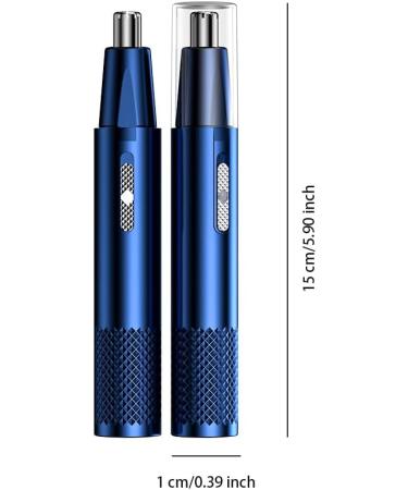 Face Nose Hair Clipper IPX5 Waterproof Multifunction Trimmer Shaving Safety Removal Trimming Bathroom Washroom Blue No 2 Blue No 2 - Buy Online on GoSupps.com