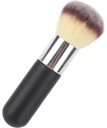 Loose Powder Makeup Brush Soft Fluffy Hair Comfortable Grip Cosmetic Beauty Brush Black - Buy Online on GoSupps.com