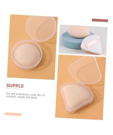 FRCOLOR 30 Pcs Puff Makeup Sponges - Blush Powder & Liquid Applicators - Triangle Face Makeup Foundation - Portable Travel Sponges - Buy Online on GoSupps.com
