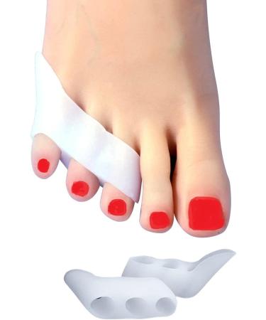 Buy Toe Spreader Silicone with Ball Protection | Hallux Valgus Correction Gel | Toe Separator & Stretcher 4x - International Shipping Available - Buy Online on GoSupps.com