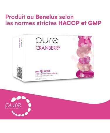 Pure Cranberry 60 High Dosed Cranberry Tablets Enriching Nutritional Supplement for Bladder Strengthening Complex Vitamin Tablets Against Cystitis - Buy Online on GoSupps.com