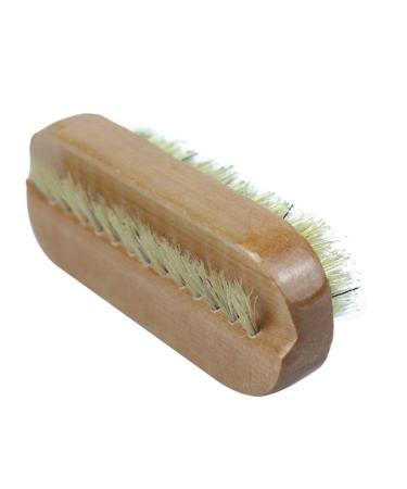 Boar Bristle Hand and Nail Brush with Wood Handle for Manicure and Pedicure - 3-3/4-Inches - Buy Online on GoSupps.com