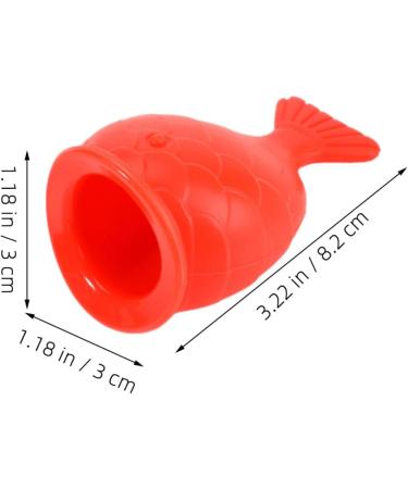 Beavorty Outil Repulpant Pour L vres Silicone Forme Poisson Rouge R utilisable Succion Douce Beaut Visage Rehausseur L vres Pulpeuses Usage Quotidien Femme - Buy Online on GoSupps.com