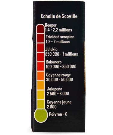 Hellicious Chilli Pur e Set - 6 x 50 ml Bottles - French Sauces - to discover the different chilli peppers and their flavors - Buy Online on GoSupps.com