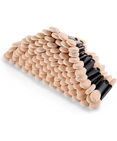 VINTORKY 50pcs Eye Shadow Applicator Eye Shadow Brush Sponge Double Ended Makeup Brush Sponge Eyeshadow Brush - Buy Online on GoSupps.com