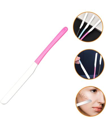 Stainless Steel Makeup Spatula Cosmetic Mixing Spatula For Foundation Lipstick Easy To Clean To Use For Makeup Applications Gifts - Buy Online on GoSupps.com