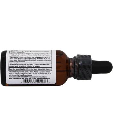 Allergena Allergy Relief Drops Zone 8 for Kids 1 oz. | Natural Allergy Relief for Children - Buy Online on GoSupps.com
