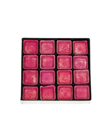 Square Fuchsia Canape Shells (40mm) x 32