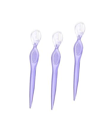Purchase Minkissy 9-Piece Rustproof Precision Shaving Tool Set for Women - Facial & Eyebrow Trimmer with Remote Purple Razor - Ideal Makeup Accessories - Buy Online on GoSupps.com