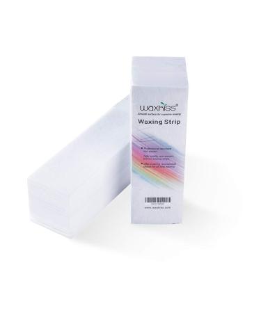 Waxkiss 200Pcs Non-woven Waxing Strips for Facial, Body & Legs - Hair Removal for Women & Men - 3x9 Wax Strips - 200 Count - Buy Online on GoSupps.com