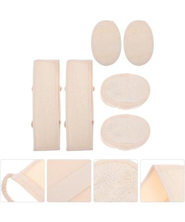 Buy 2 Sets Exfoliating Loofah Bath Towels - Back Shower & Body Cleaning Towels for Optimal Skin Care - International Shipping Available - Buy Online on GoSupps.com