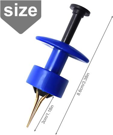 CJZZ Blue Micro Bait Rings & Clips | Fishing Rod Pellet Bait Bands Kit for Quick Bait Fixation - International Shipping Available - Buy Online on GoSupps.com