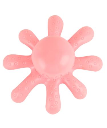 Octopus claw-headed massager hand-held manual ergonomic for losing weight relaxed octopus head massager for legs and stomach (pink)