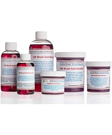2 oz Liquid 24k Gold Plating Solution - Fastest, Most Durable & Consistent Formula | Trusted Brand for Instant Results - Buy Online on GoSupps.com