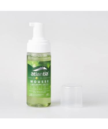 Atlantia Aloe Facial Cleansing Mousse - Purify Skin Hydrate & Nourish with Vitamins | 150ml for All Skin Types - International Shipping Available - Buy Online on GoSupps.com