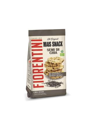 FIORENTINI Fiorentini Ma s Snack with Chia Seeds Organic Mini Corn Cake with Chia Seeds 50 g