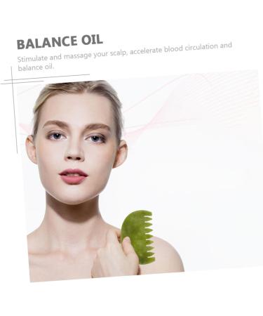 Fomiyes 2-in-1 Massage Comb & Gua Sha Tool - Trigger Point & Scalp Massage for Hair Health | International Shipping Available - Buy Online on GoSupps.com