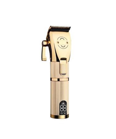 Golden Metal Barber Shop Hairdresser Hair Clipper Hair Clipper Cordless Electric Clipper Hair Clipper