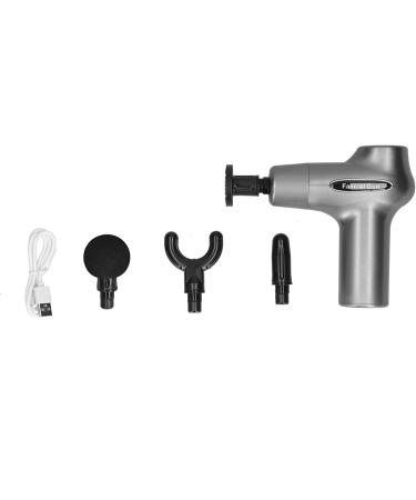 Mini Muscle Massager - Adjustable Vibration Deep Tissue Electric Massager for Fitness & Relaxation (Gray) - International Shipping Available - Buy Online on GoSupps.com