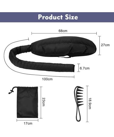 Lanskylan Dry Hood Hair Dryer Cap - Elastic Band Heat Hood for Ladies | Hair Care & Drying Solution - Buy Online on GoSupps.com