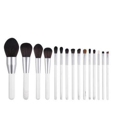 DFHBFG Beauty Tools Blush Set Brush Silver 15 Ink Pattern Makeup Brush Set 1 D