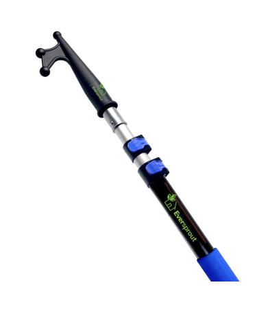 EVERSPROUT Telescoping Boat Hook | Floats, Scratch-Resistant, Sturdy Design | Durable & Lightweight, 3-Stage Anodized Aluminum Pole | Threaded End for Boating Accessories 12 Foot Pole