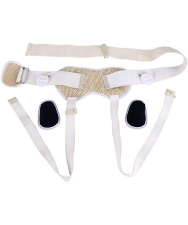 Hernia Belt Truss | Support Brace for Single/Double Inguinal & Sports Hernia | Comfortable Relief for Men & Women with 2 Removable Compression Pads - Buy Online on GoSupps.com