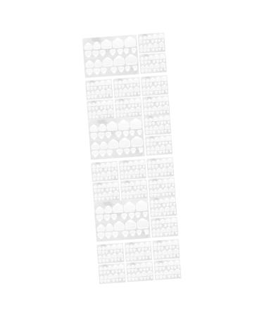 60 Sheets Nail Stickers for Nail Art Press on Nails Waterproof Labels Nail Adhesive Stickers Glue on Nails Medium Length Water Proof Double Sided Tape Gummed Paper
