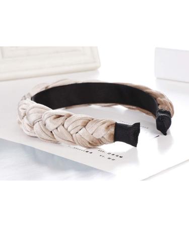 Amorar Velvet Braid Headband for Women - Stylish Blue Hair Accessories - One Size Fits All - Buy Online on GoSupps.com