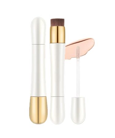 2 in 1 Foundation, Anti-Wrinkle Concealer, Built-in Brush Foundation Stick, Long-Lasting Waterproof Concealer, Long-Lasting Foundation on Skin