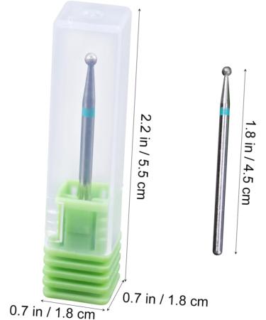 Beatifufu Nails Drill Bits Nail Drill Bits Nail Grinding Head Manicure Drill Bits Corundum Ball - Buy Online on GoSupps.com