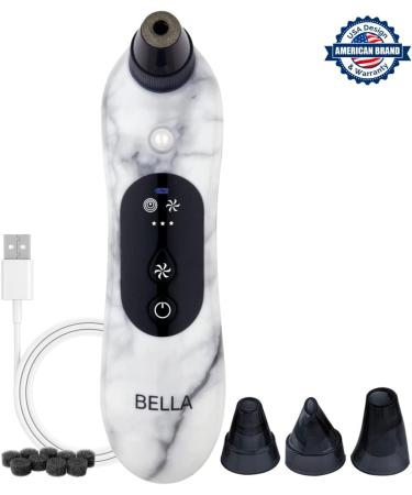 Spa Sciences Bella Microderm Pore Extractor & Nano Mister - 3-in-1 Exfoliation & Pore Purification for All Skin Types - Buy Online on GoSupps.com