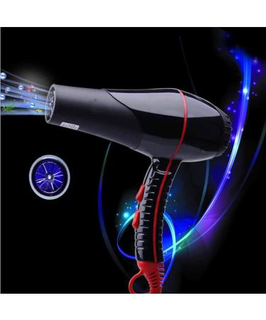 Portable Hairdryer Professional Hair Dryer Travel Hair Dryer 1200W Hot and Cold Blow Dryer with Nozzles 2 Speed and 3 Heat Settings DC Motor Quiet and Light Suitable for Family Travel Small - Buy Online on GoSupps.com