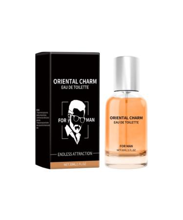 VEFSU Perfume Oriental Charm Eau De Toilette Charm Men Eau De Toilette 30ml 2025 Gifts (Black One Size) 1 Fl Oz (Pack of 1) Black