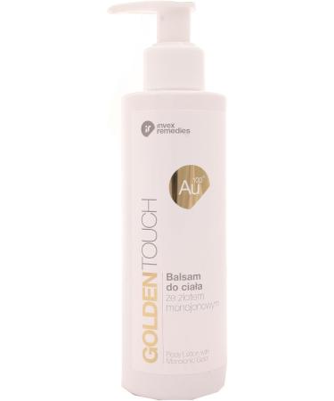  Invex Remedies Au100 Monoionic Gold Golden Body Milk Combination of Golden Monoionic Argan Oil and Vitamin B3 Invex Remedies - Buy Online on GoSupps.com