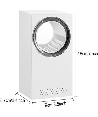 Virtcooy Indoor Fly Trap Electric Fly Catcher | Electric Fly Catcher Zapper Fly Light Silent Fly Control Fly Trap - Buy Online on GoSupps.com