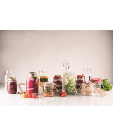 Kilner Gold Steel Screw Bands - Set of 6 | Replacement Preserve Jar Caps - Buy Online on GoSupps.com