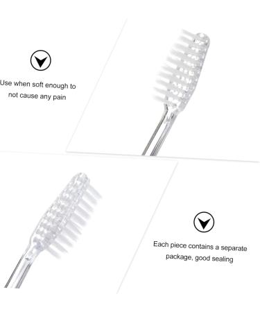 Gatuida 150 Pcs Disposable Toothbrush - 2 in 1 Handle Travel Plastic | Eco-Friendly & Convenient - Buy Online on GoSupps.com