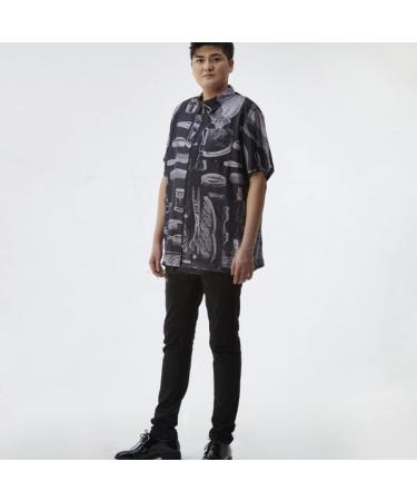 PLAFOPE Hair Cutting Technician in Hairdressing Overalls Tank Tops for Men Hairdresser Clothing Black Apron for Women Mens Overalls Vest for Men Hair Cutting Cape Jackets for Men Fiber - Buy Online on GoSupps.com