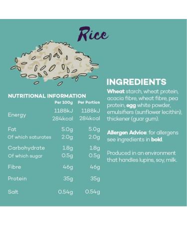 NLCKitchen Keto Pasta and Rice Combo - 1.8g Carbs Per Portion - Low Carb, High Fibre, No Added Sugar, Vegetarian - Pack of 10 (100g Each) - Buy Online on GoSupps.com