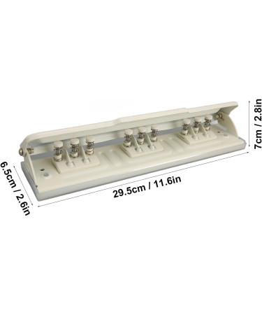 Craft Adjustable Hole Punch - 8 Sheet Capacity Portable Mini Desk Punch for A3/A4/A5/A6 - Buy Online on GoSupps.com