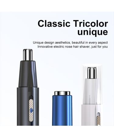 Face Nose Hair Clipper IPX5 Waterproof Multifunction Trimmer Shaving Safety Removal Trimming Bathroom Washroom Blue No 2 Blue No 2 - Buy Online on GoSupps.com