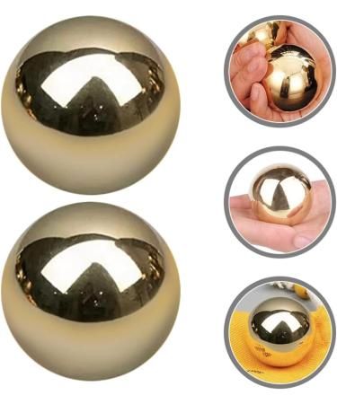 Buy Healvian 2ST Brass Gymnastics Balls - Precision Metal Rollball Massage Device | Multifunctional Portable Baoding Balls for Hand Massage - International Shipping Available - Buy Online on GoSupps.com