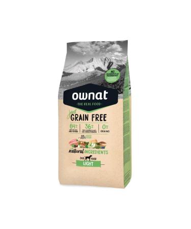 OWNAT Grain Free Just Light Dog Food 3 kg