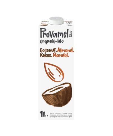 Provamel - Organic Coconut-Almond Drink - 1 l - Pack of 8