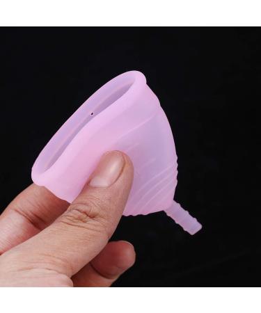 Menstrual Cup Set (2pcs) - Reusable Anti-Leakage Feminine Hygiene Care | Pink - Shop Now! - Buy Online on GoSupps.com