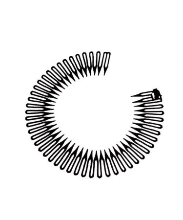 Stretch Hair Combs Plastic Full Circle Headband Flexible Hair Clip Sports Hair Wrap Holder for Women Girls Style 3