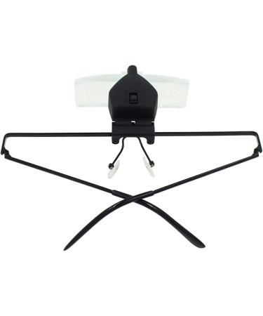 Mount Magnifier with LED Light Headband Magnifier Head-Mounted Magnifying Glass with 3 Detachable Lens Handsfree Folding Magnifying Glass with Light for Close Work Small Gift - Buy Online on GoSupps.com