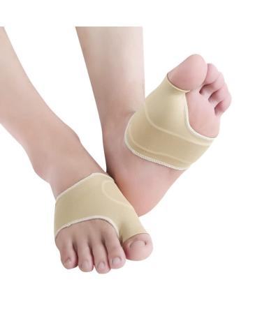 DEAVER Bunion Corrector Orthopedic Correctors Hallux Valgus Care Big Toe Cover Thumb Bone Protector Separator Pain Relief for Overlapping Toes Correction 1 Pair S (3539 yards)